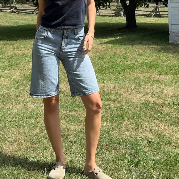 Vintage Lee Denim Shorts - Picture 5 of 8